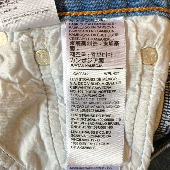 Levi’s Wedgie Fit Premium Jeans Jazz Devoted Size 25 Medium Wash - Picture 15 of 16